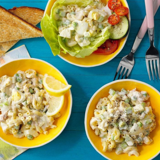 macaroni salad with tuna
